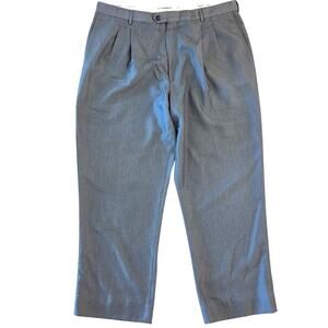 Stylish Chaps Ralph Lauren Men's Grey Dress Pants W40 L34